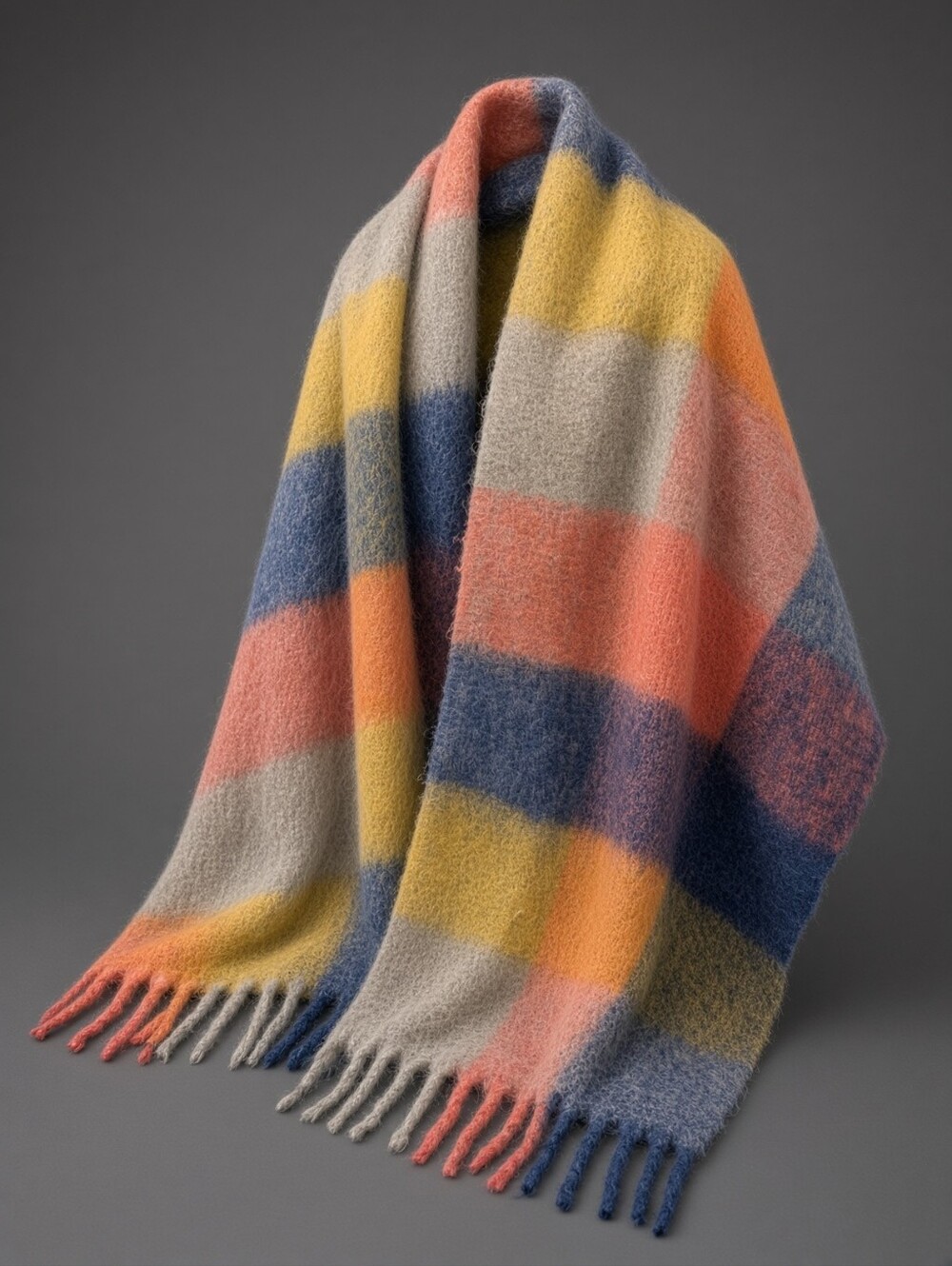 ZARA Men’s Multicolor Wool-Blend Sweater